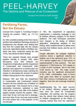 Fertilising Farms, Not the Estuary
