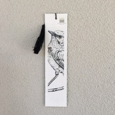 Artwork by Renee Barton – Bird Bookmark