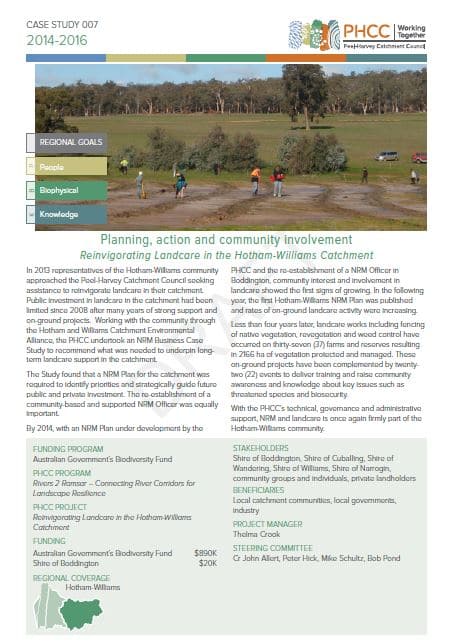 Agriculture & Fisheries | Peel-Harvey Catchment Council