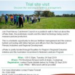 Explore the benefits of soil testing: Demonstration site  field walk