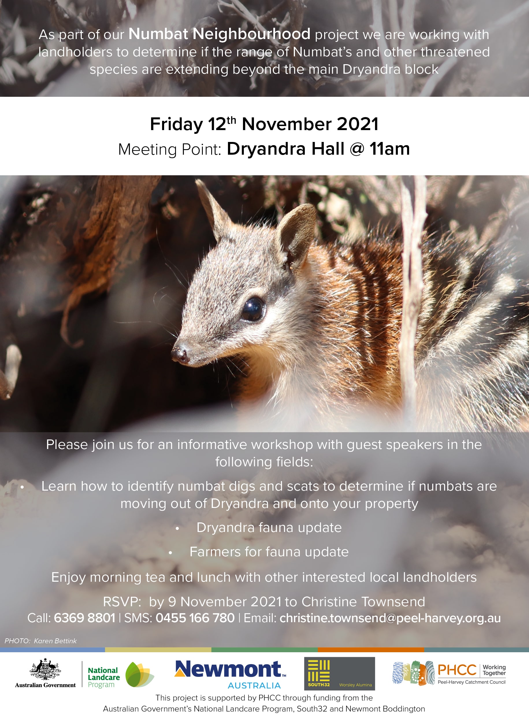 Numbat Dig ID and Dryandra Fauna Update Workshop