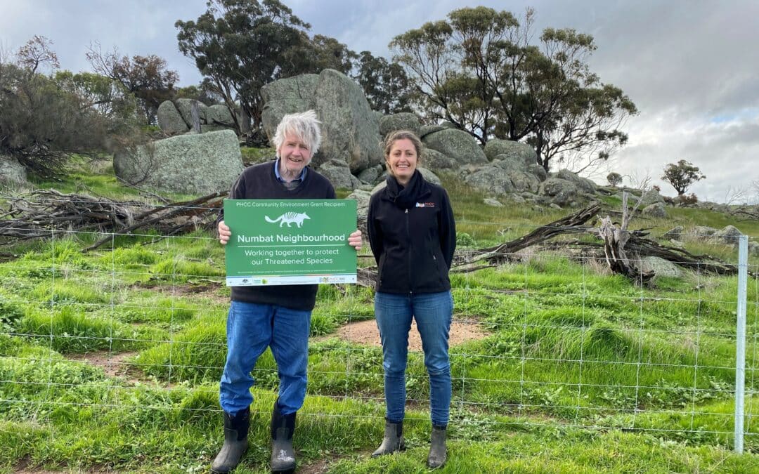 Farmers protecting habitat for threatened species
