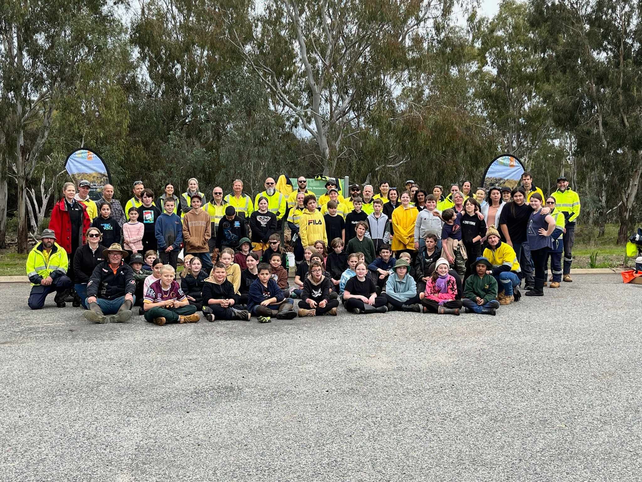 Tunbridge Gully Planting Day 2024