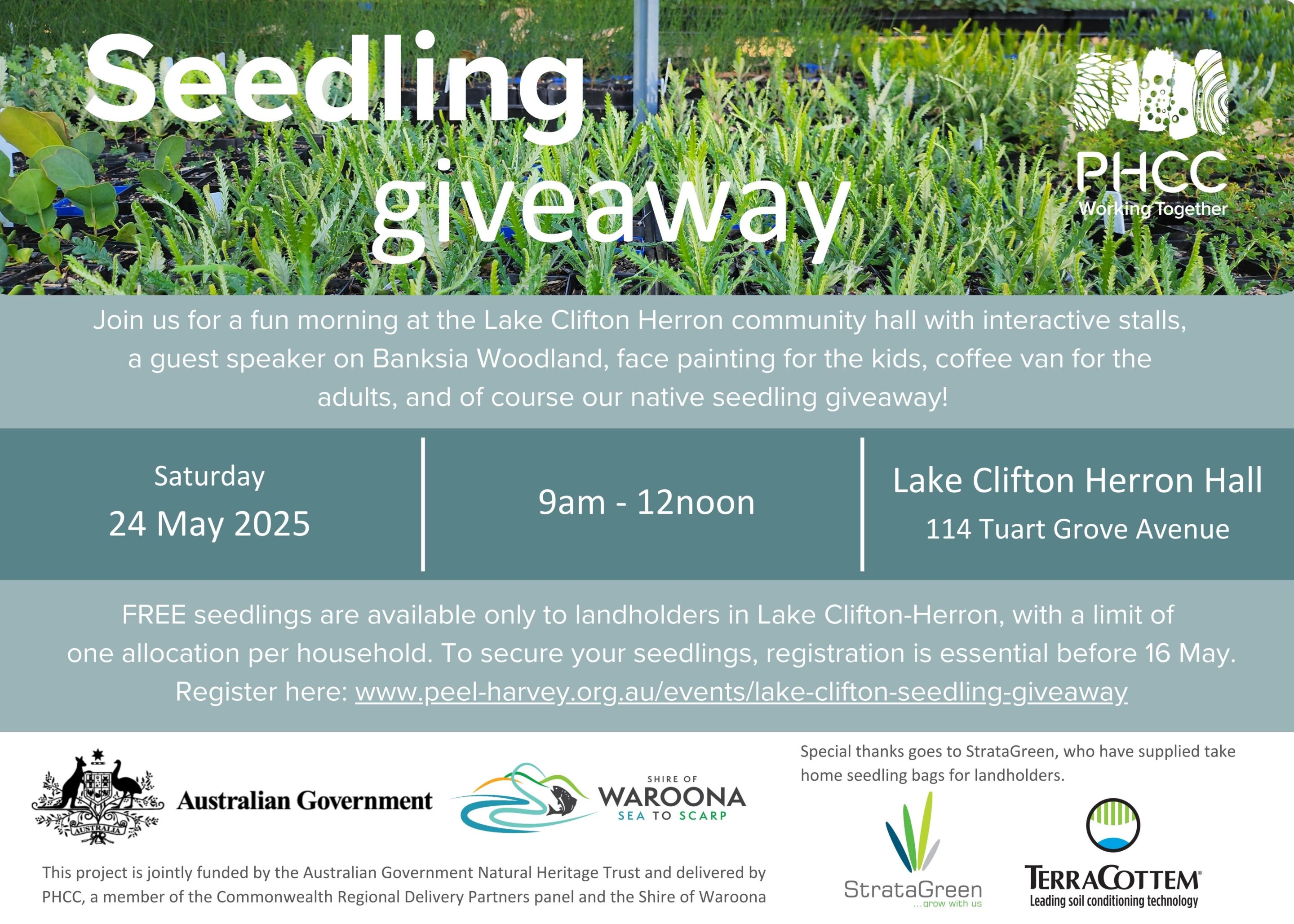 Lake Clifton Seedling Giveaway