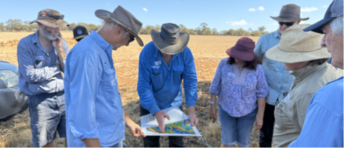 Field Day at Cuballing with Mulloon Institute for our Future Ready Farming Project