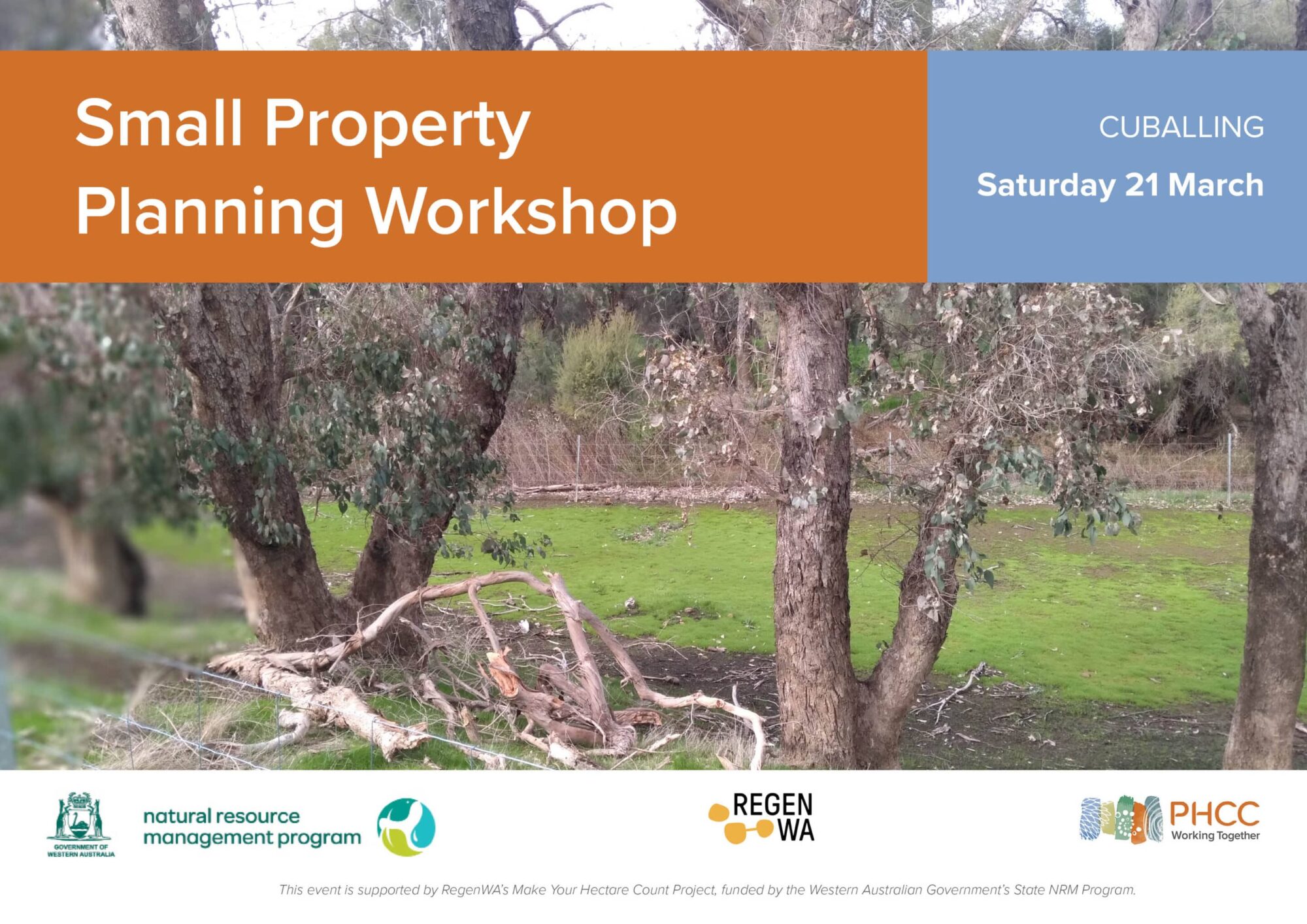 Small Property Planning Workshop - Cuballing